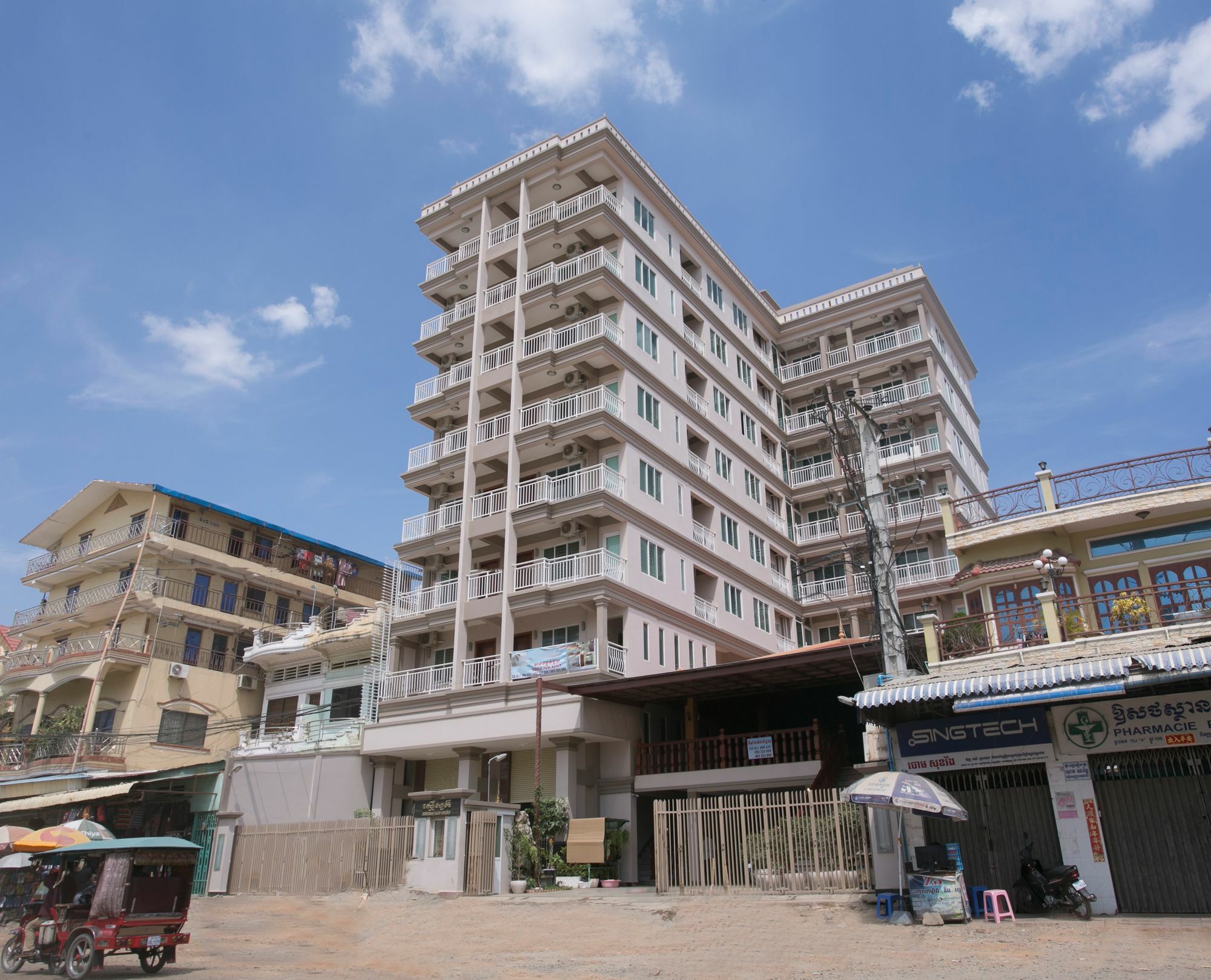 Raksmey Suo Hotel Phnompenh Exteriér fotografie